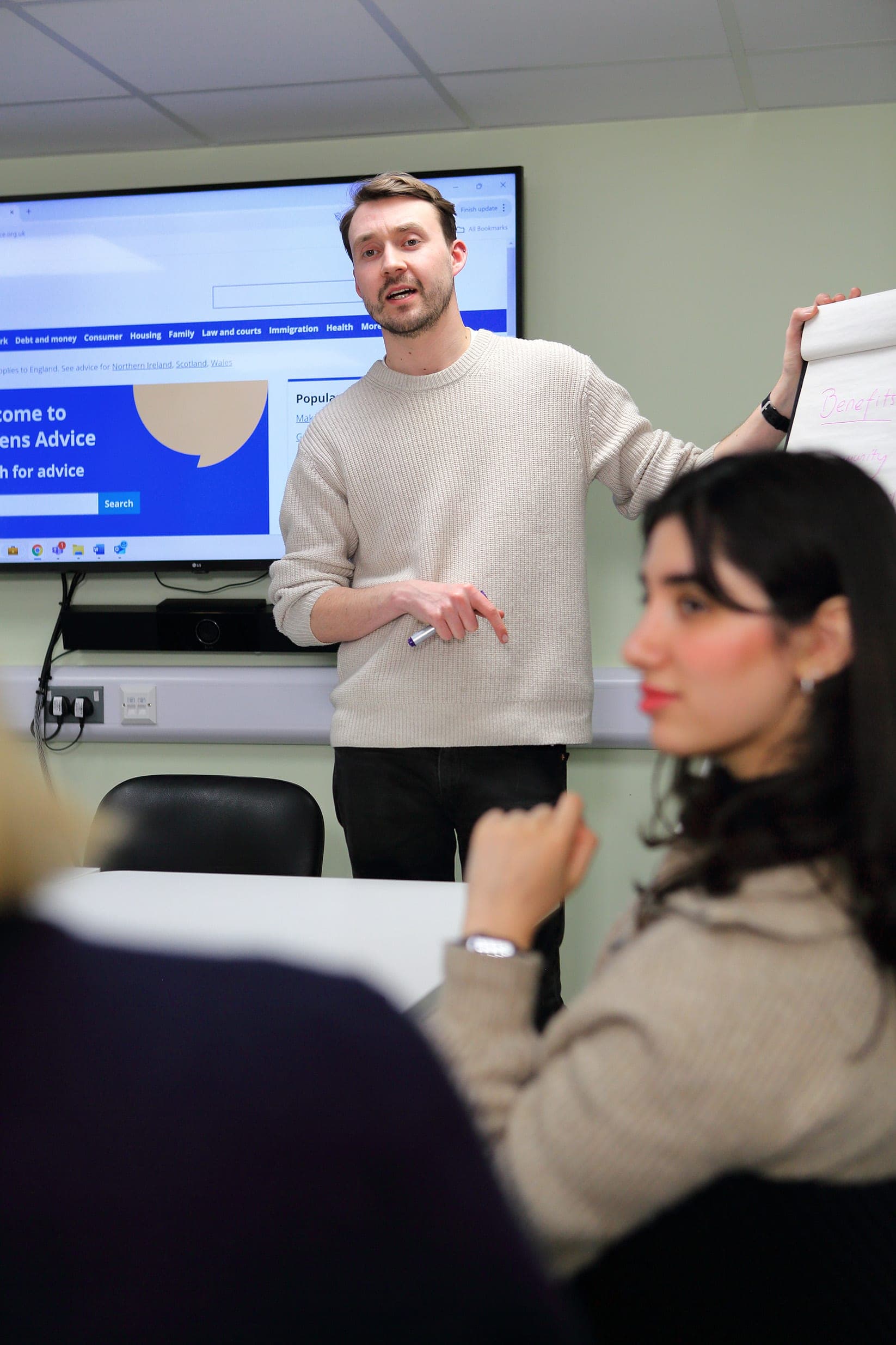 Citizens Advice team meeting